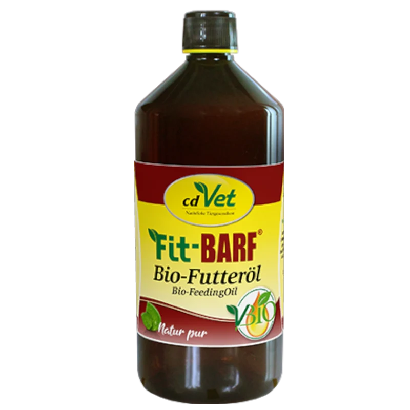 Fit-BARF Bio-Futteröl – Multispektrum-Omega-Boost für Vitalität & Fellgesundheit
