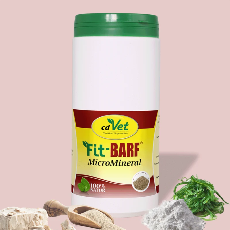 Fit-BARF MicroMineral – Natürliche Mikronährstoff-Power für Hunde & Katzen