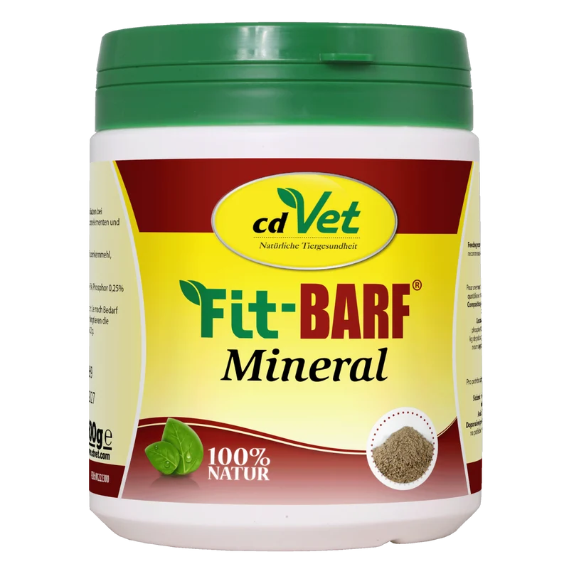 Fit-BARF Mineral – Natürliche Kalzium- & Mineralstoffquelle für Hunde & Katzen