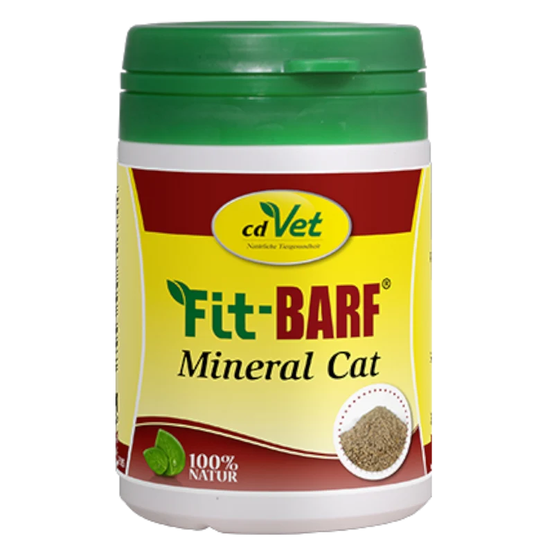 Fit-BARF Mineral Cat – Natürliche Mineralstoff- & Taurinquelle für optimale Katzengesundheit