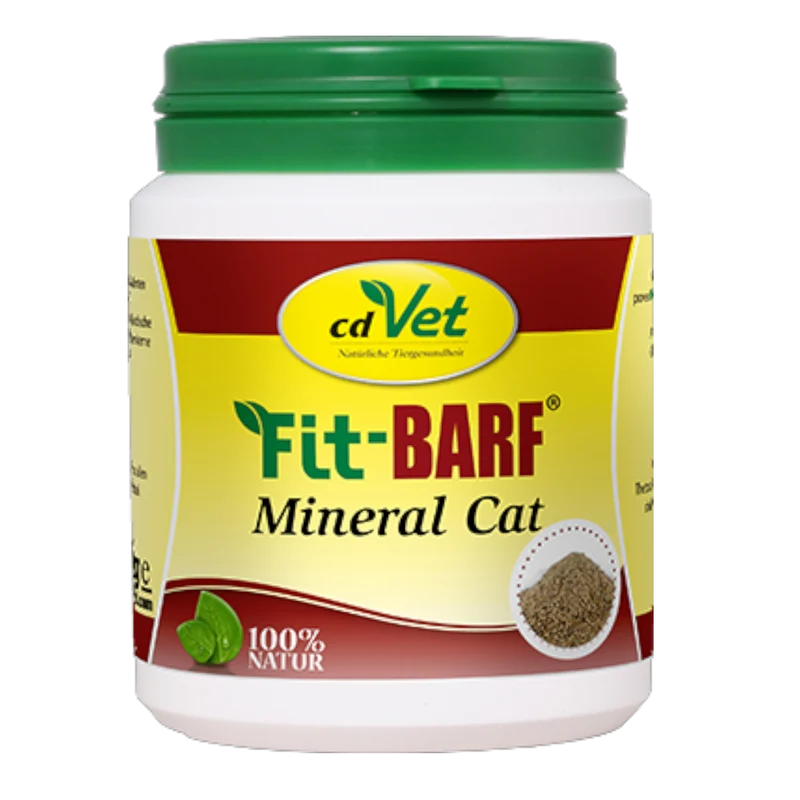 Fit-BARF Mineral Cat – Natürliche Mineralstoff- & Taurinquelle für optimale Katzengesundheit