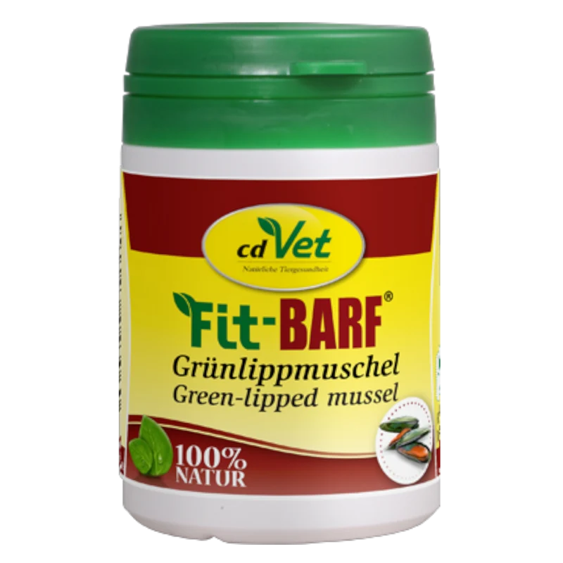Fit-BARF Grünlippmuschel – Natürliche Taurin- & Gelenkunterstützung für Hunde & Katzen
