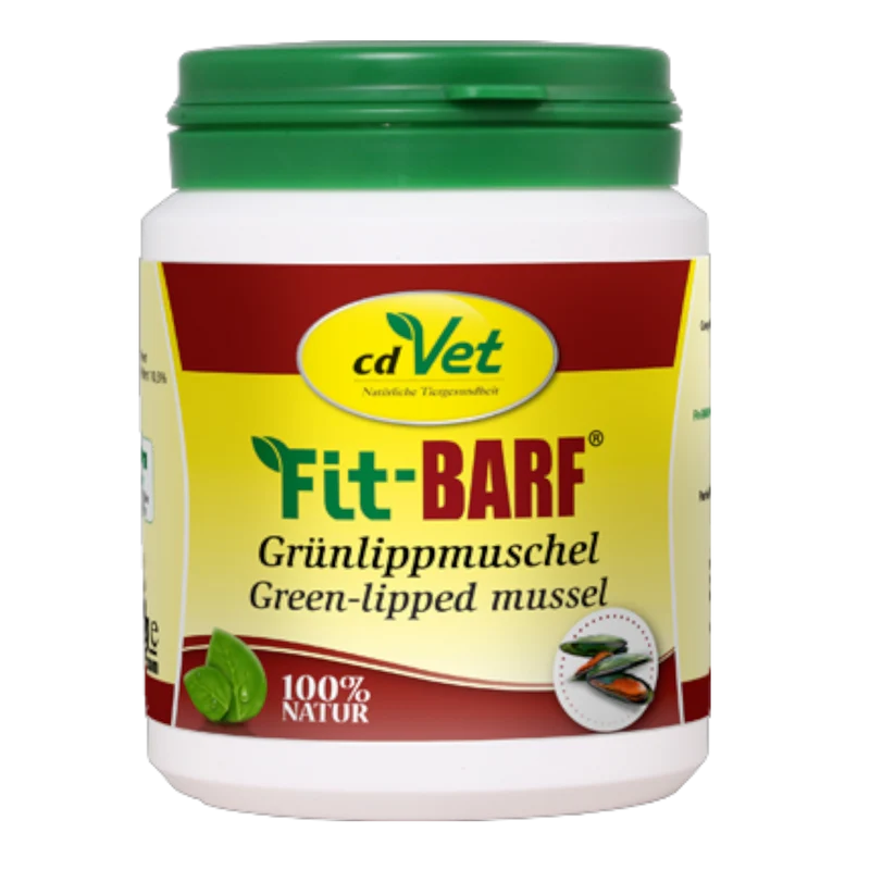 Fit-BARF Grünlippmuschel – Natürliche Taurin- & Gelenkunterstützung für Hunde & Katzen