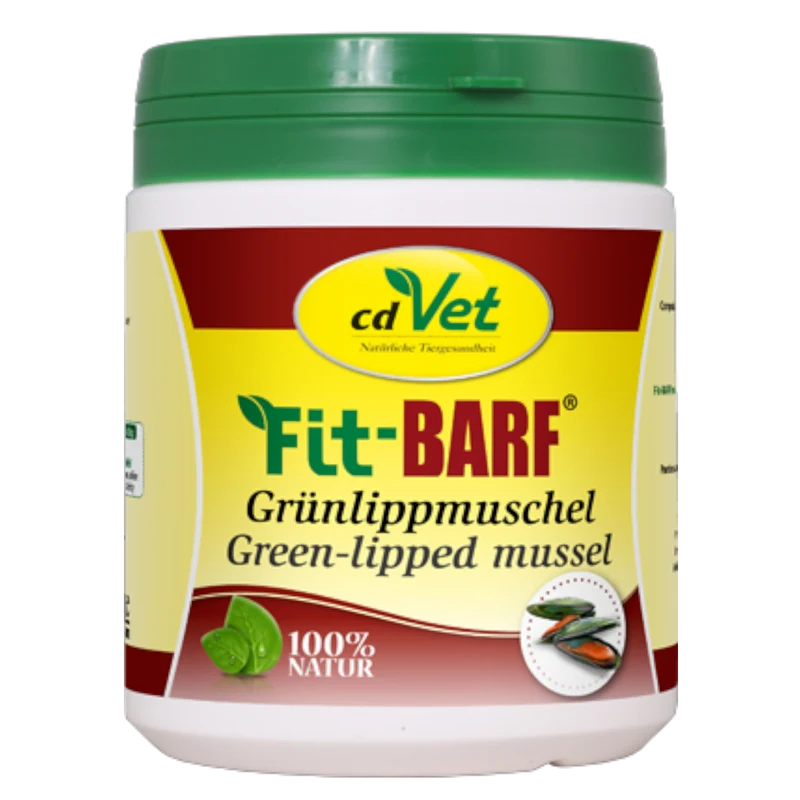 Fit-BARF Grünlippmuschel – Natürliche Taurin- & Gelenkunterstützung für Hunde & Katzen