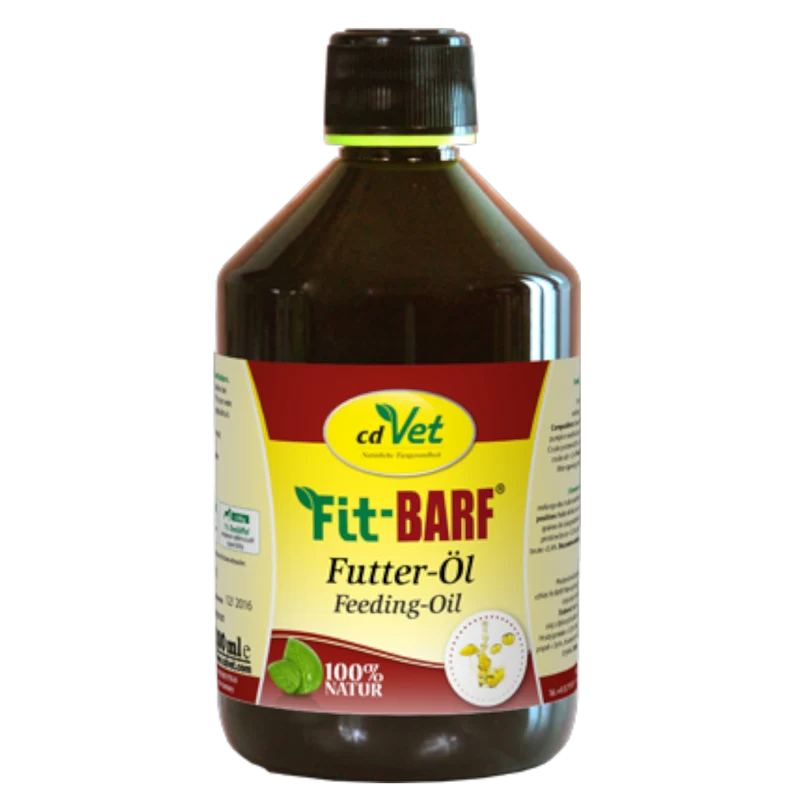 Fit-BARF Futteröl – Hochwertige Ölkomposition für starke Vitalität & glänzendes Fell