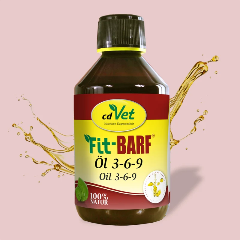 Fit-BARF Öl 3-6-9 – Premium-Omega-Komplex für Haut, Fell & Abwehrkraft