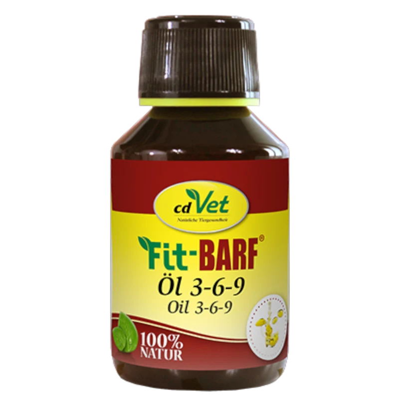 Fit-BARF Öl 3-6-9 – Premium-Omega-Komplex für Haut, Fell & Abwehrkraft