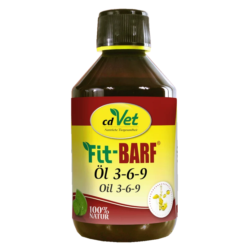 Fit-BARF Öl 3-6-9 – Premium-Omega-Komplex für Haut, Fell & Abwehrkraft