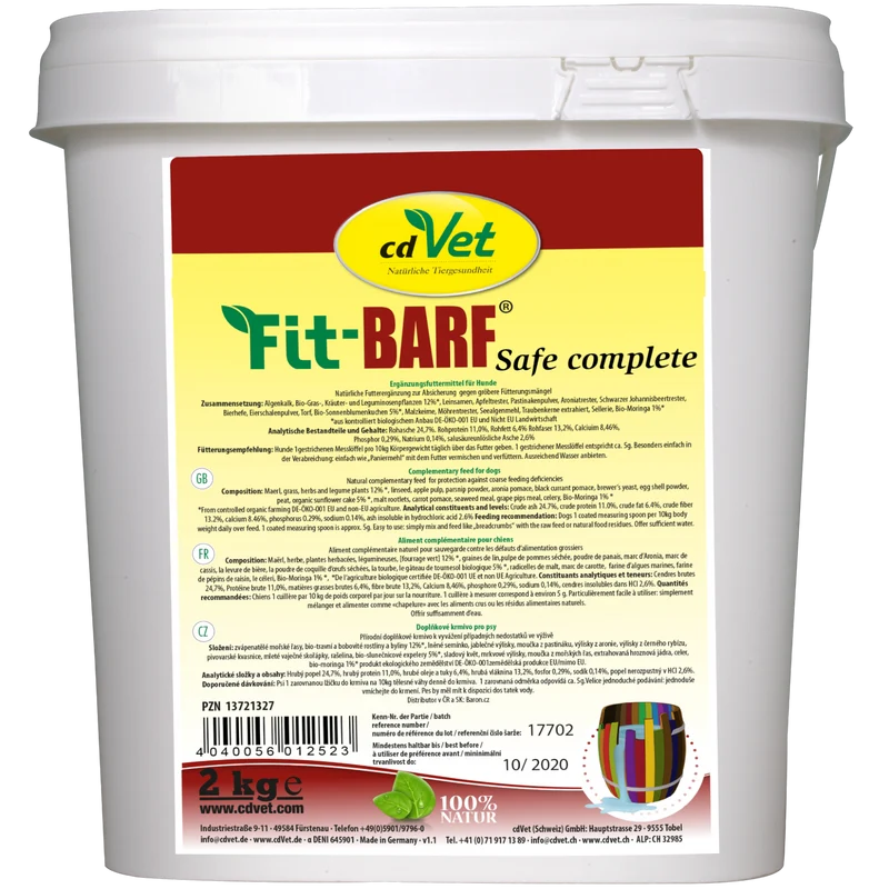 Fit-BARF Safe-Complete – Ganzheitliche Mikronährstoffabsicherung für BARF