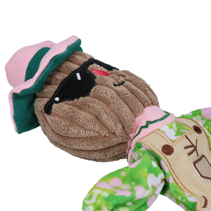 Garden Paws Scarecrow Scary Harry Hundespielzeug mit innenliegenden Seil