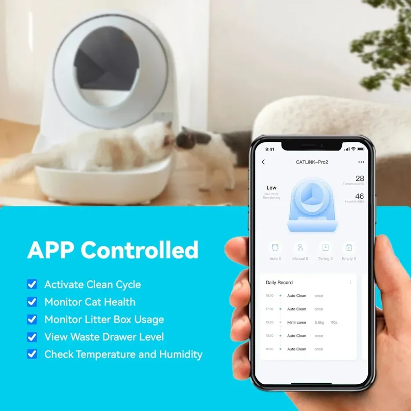 Catlink Pro-X Ultra selbstreinigende Katzentoilette