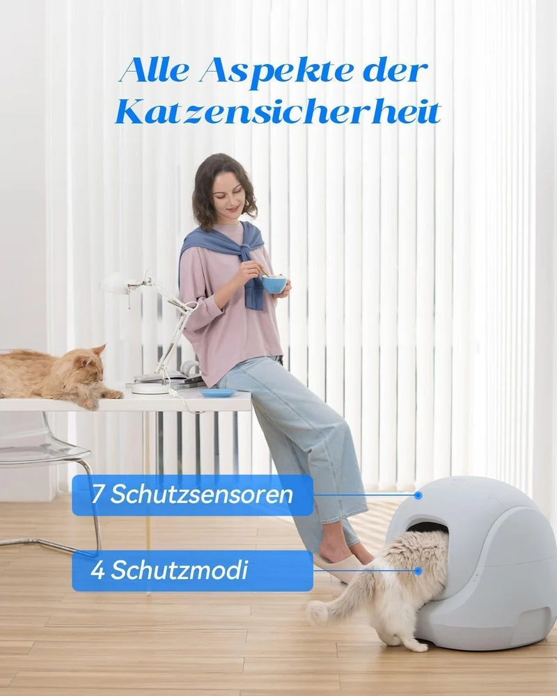 Catlink Baymax selbstreinigende Katzentoilette