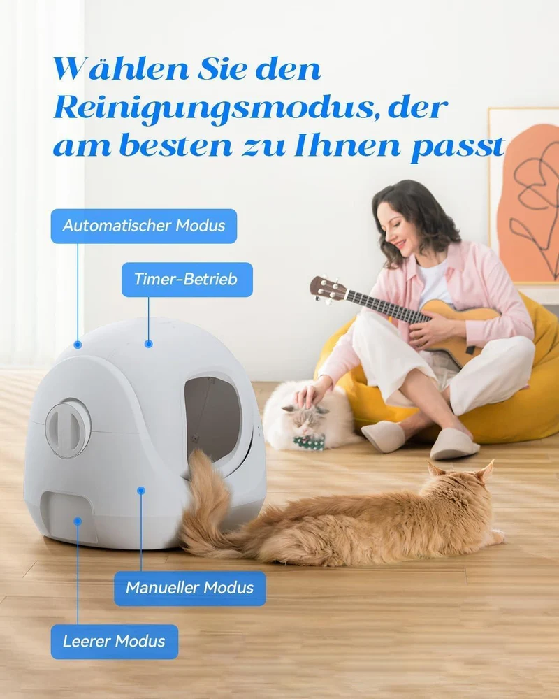 Catlink Baymax selbstreinigende Katzentoilette