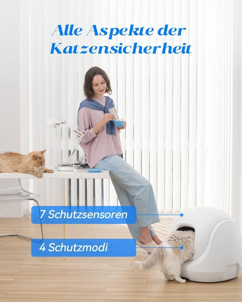 Catlink Baymax selbstreinigende Katzentoilette
