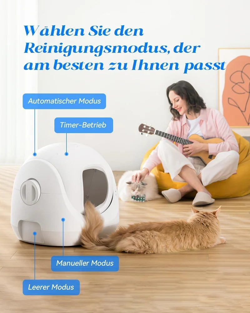 Catlink Baymax selbstreinigende Katzentoilette