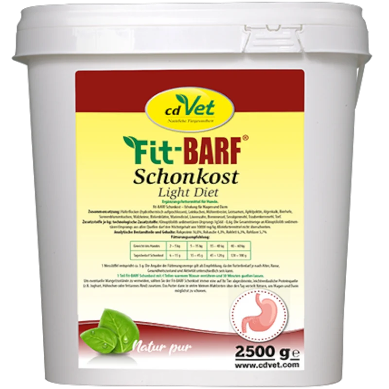 Fit-BARF Schonkost – Sanfte Entlastung für Magen & Darm