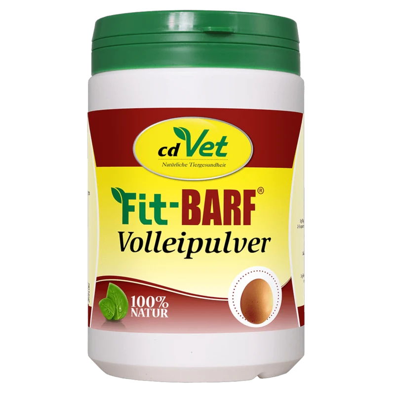 Fit-BARF Volleipulver – Natürliche Proteinpower für Hunde & Katzen
