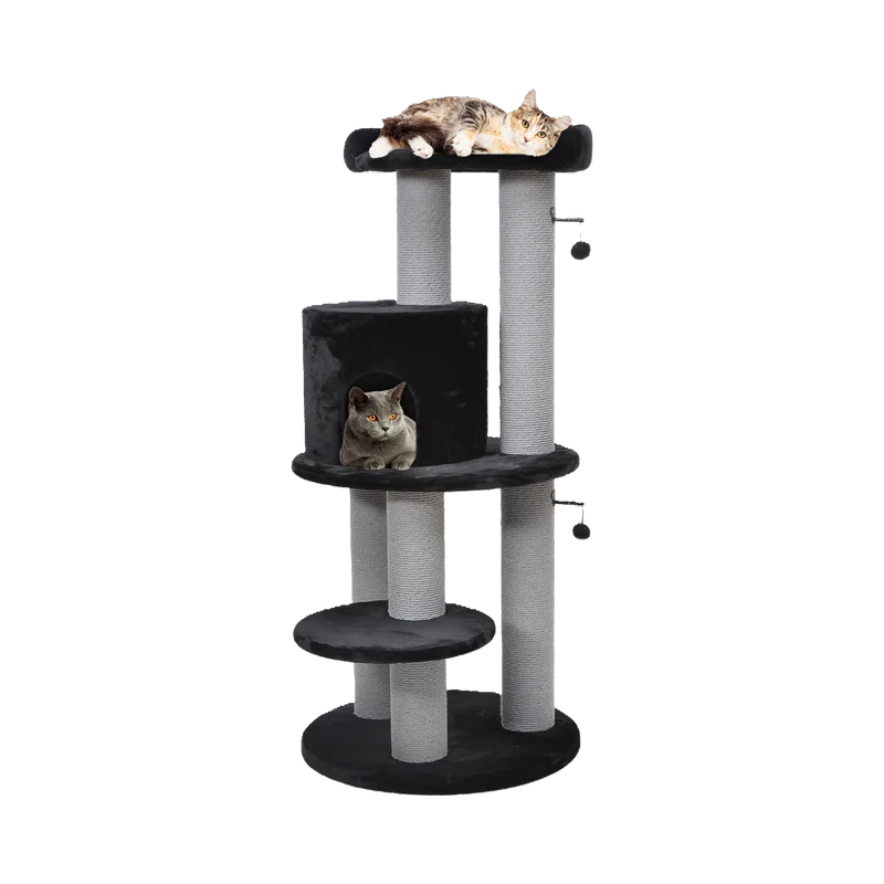 Kratzbaum Hattie – Elegantes Design & Wohlfühloase für Ihre Katze