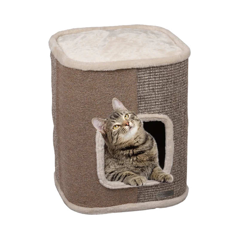Kratztonne George - Verwöhnen Sie Ihre Katze mit diesem luxuriösen Kratzbaum