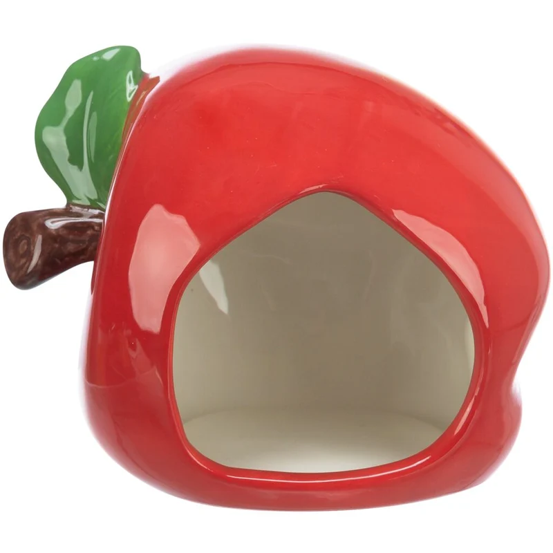 Keramikhaus Apfel, Hamster/Mäuse