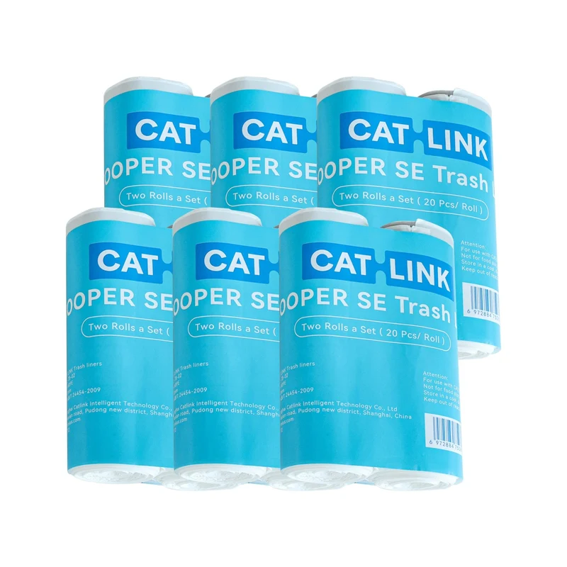 Catlink Baymax Müllbeutel/Mülltüten/Kotbeutel für Katzentoilette Baymax 2-er Pack