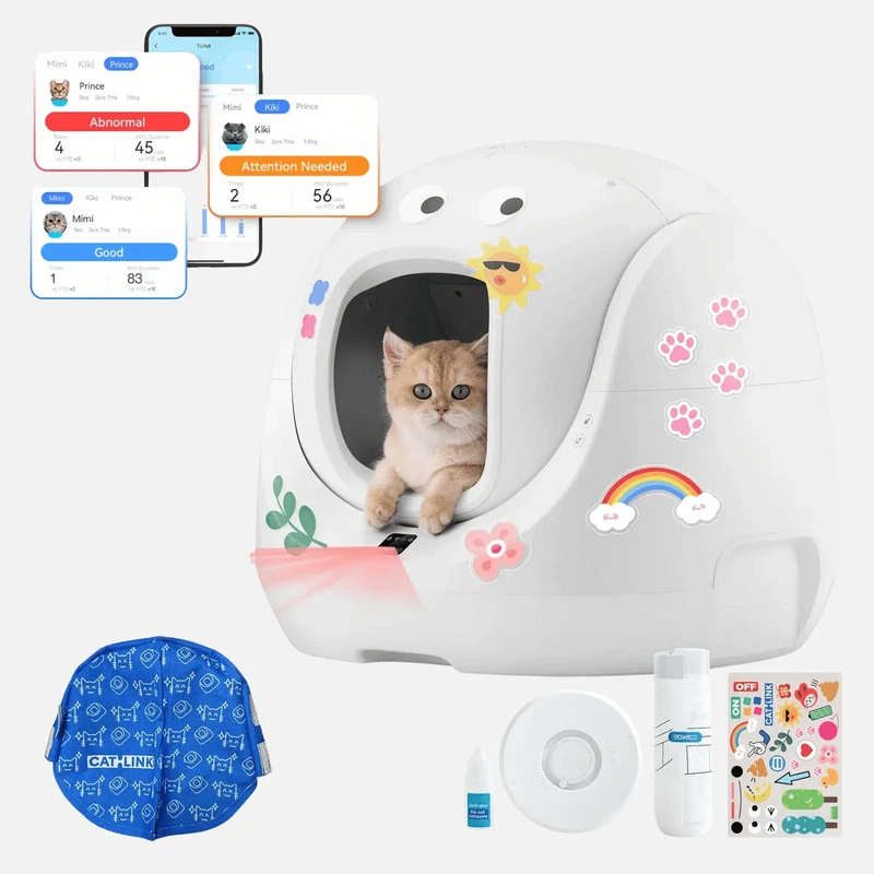 Catlink Baymax selbstreinigende Katzentoilette