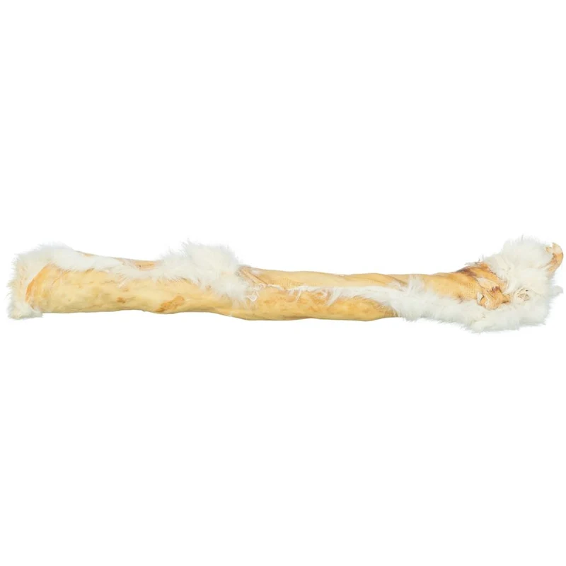 Kaninchenhautrolle mit Fell