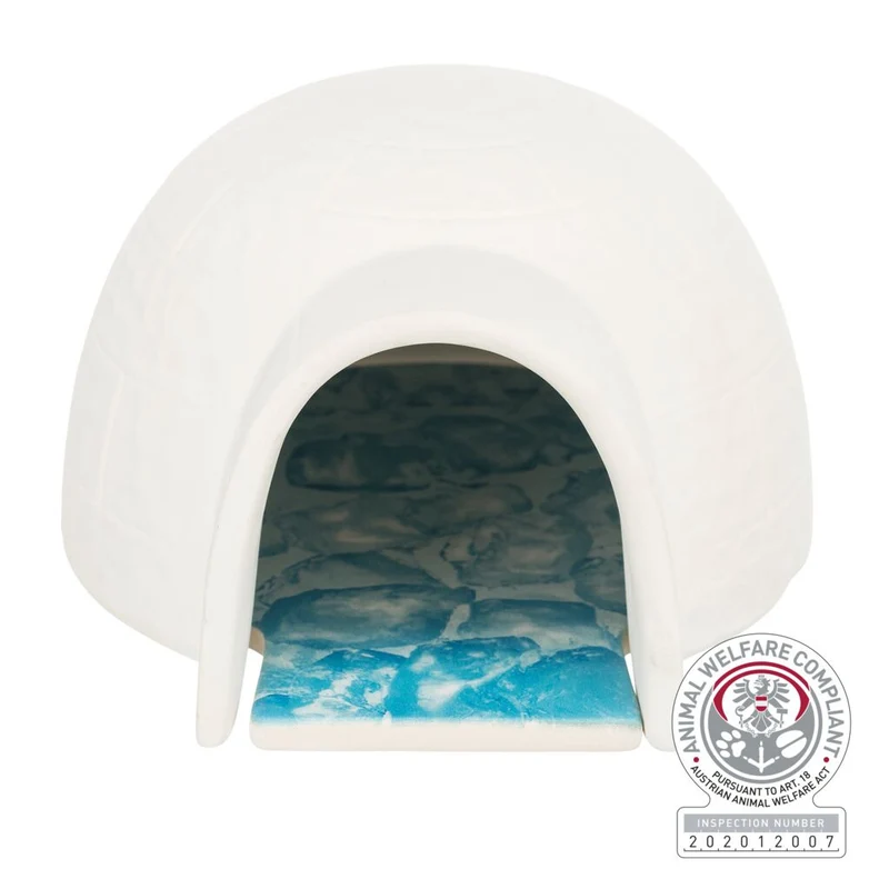 Iglu mit Kühlplatte, Mäuse/Hamster, Keramik