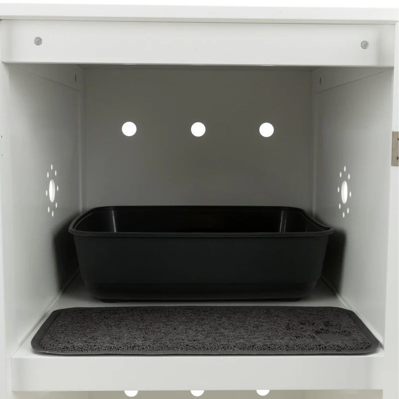 Katzenhaus für Katzentoilette doppelstöckig