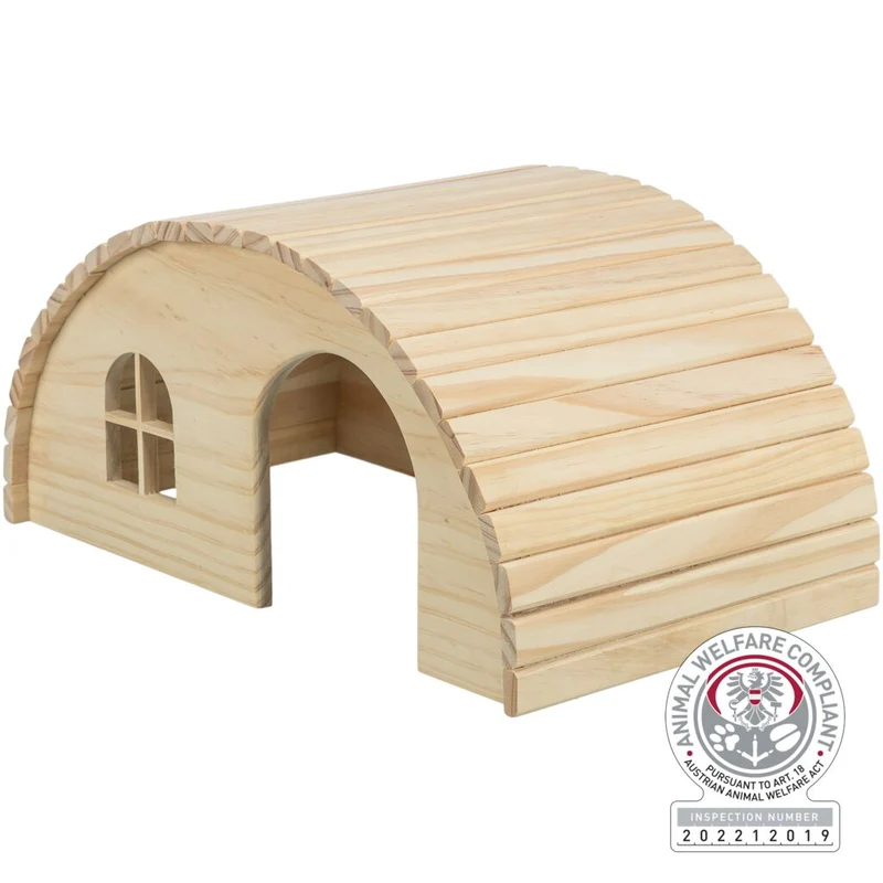 Haus, nagelfrei, Zwergkaninchen, Holz
