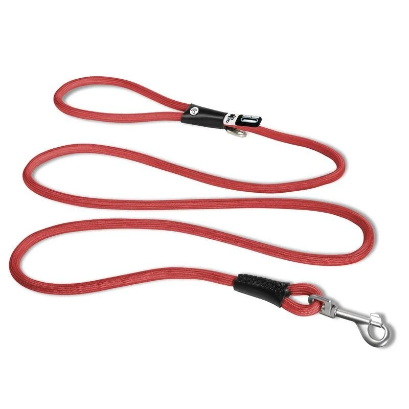 Curli Stretch Comfort Hundeleine – ultraweich, Snap-In Karabiner, Kotbeutelspender, 1,8 m
