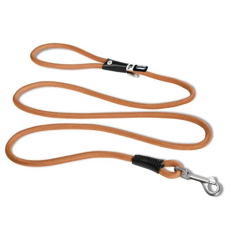 Curli Stretch Comfort Hundeleine – ultraweich, Snap-In Karabiner, Kotbeutelspender, 1,8 m
