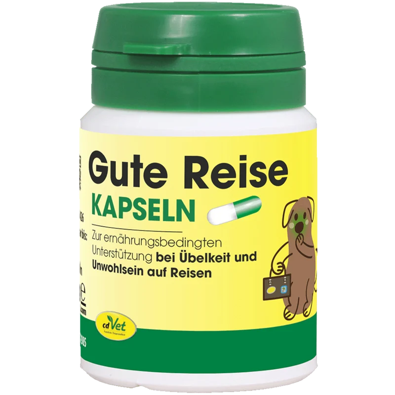 cdVet Dog – Gute Reise Kapseln