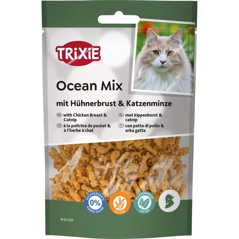 Ocean Mix mit Hühnerbrust & Katzenminze