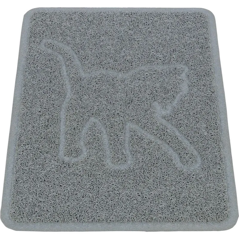 Vorleger für Katzentoiletten, Katzensilouette, PVC