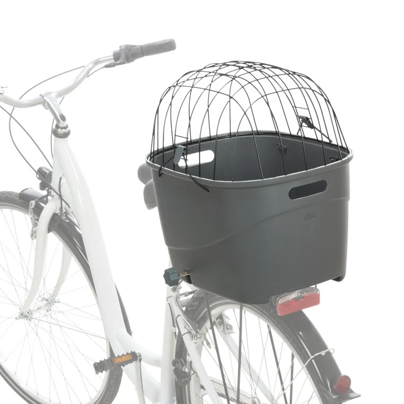 Fahrradkorb für Gepäckträger, Kunststoff/Metall