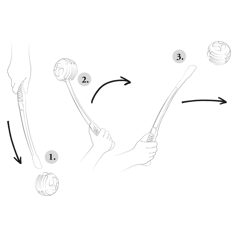 Wurf-Hundespielzeug FLINGERZ™ Ball