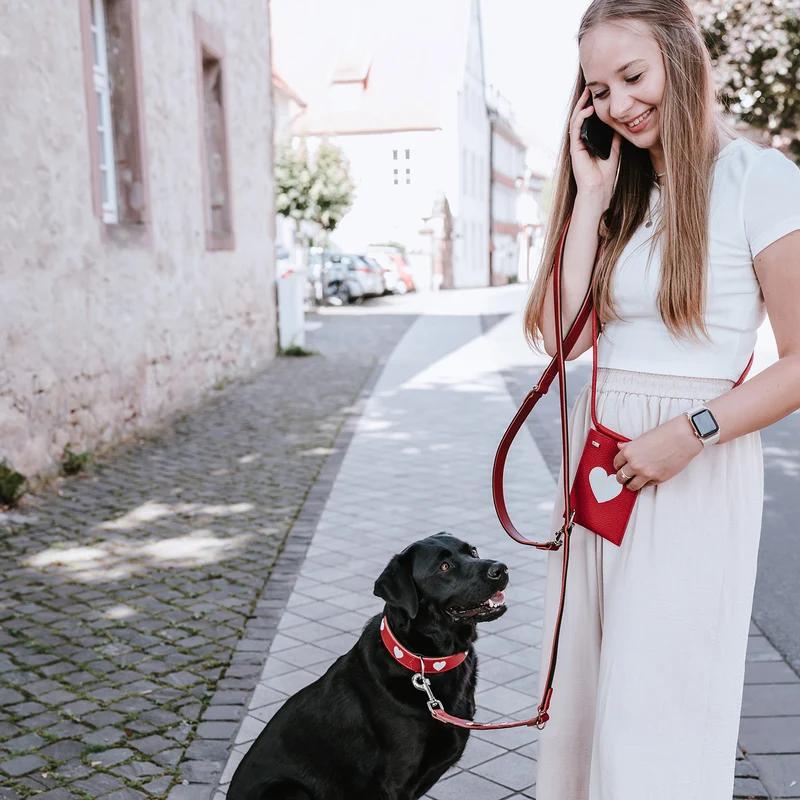Handytasche Love (Kunstleder)