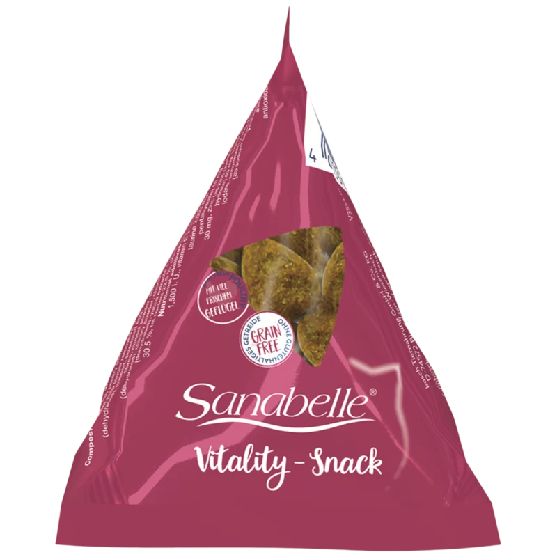 Sanabelle VITALITY-SNACK – Unterstützung für Gelenke, Abwehrkräfte & tägliche Vitalität