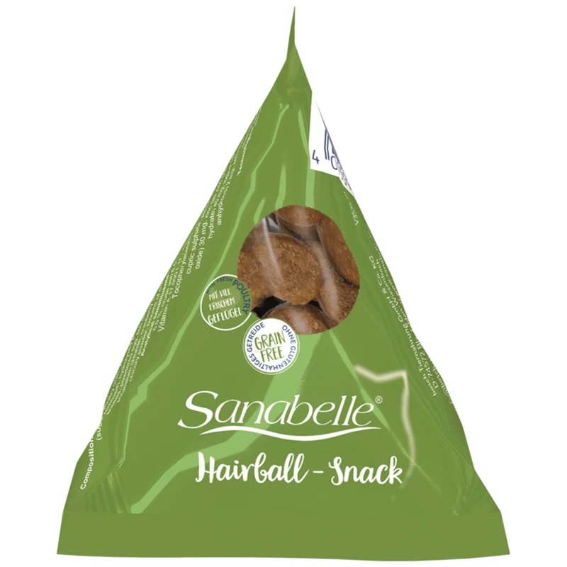 Sanabelle HAIRBALL-SNACK – natürliche Unterstützung gegen Haarballen