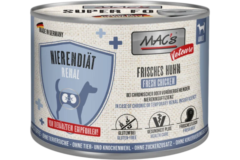 MAC’s Dog – Vetcare Nierendiät Huhn