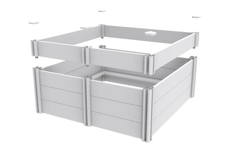 Erweiterungsset für PVC-Wurfkiste – 15 cm Höhenelement für mehr Schutz und Flexibilität
