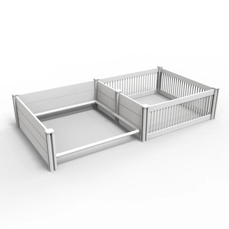 Erweiterungsset Türenelement (1 m) für PVC-Wurfkiste – Mehr Flexibilität & Komfort