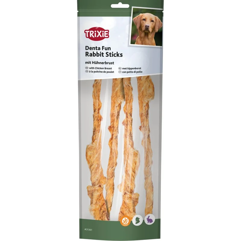 Denta Fun Rabbit Sticks mit Hühnerbrust