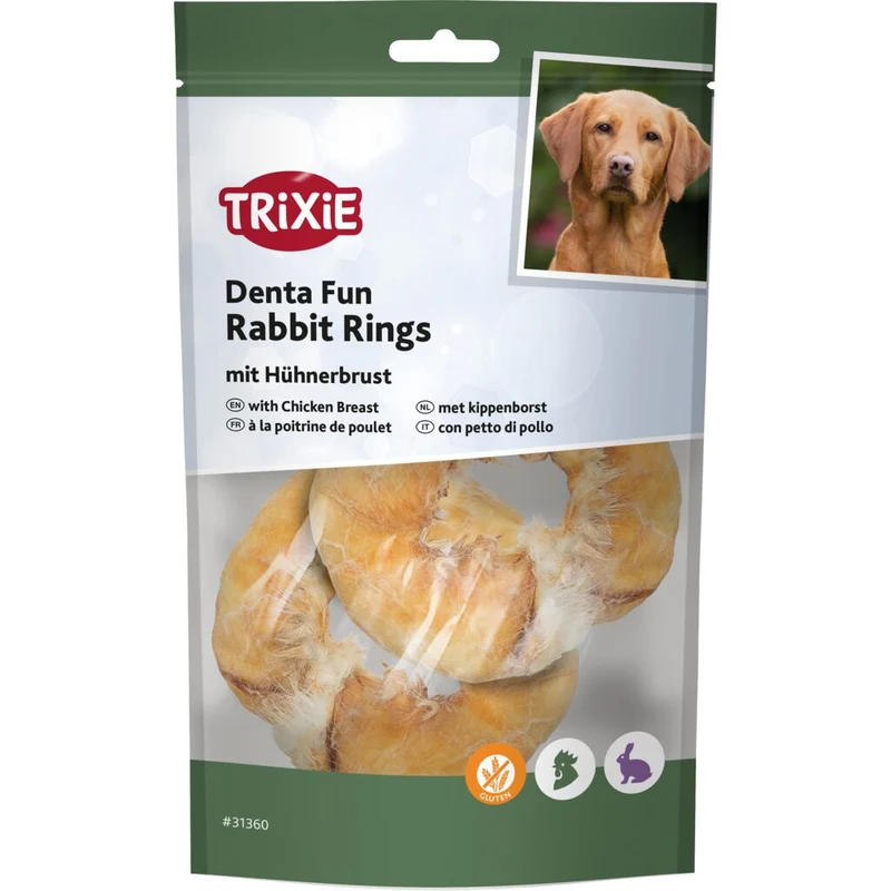 Denta Fun Rabbit Rings mit Hühnerbrust