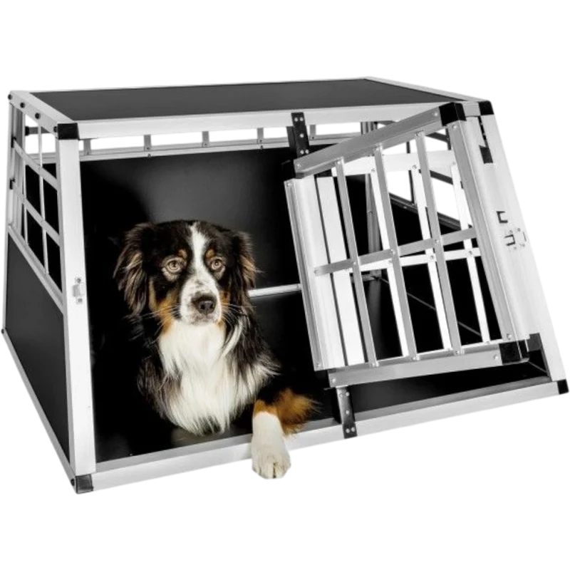 Hundetransportbox mit extra großem Zugang und Doppeltür
