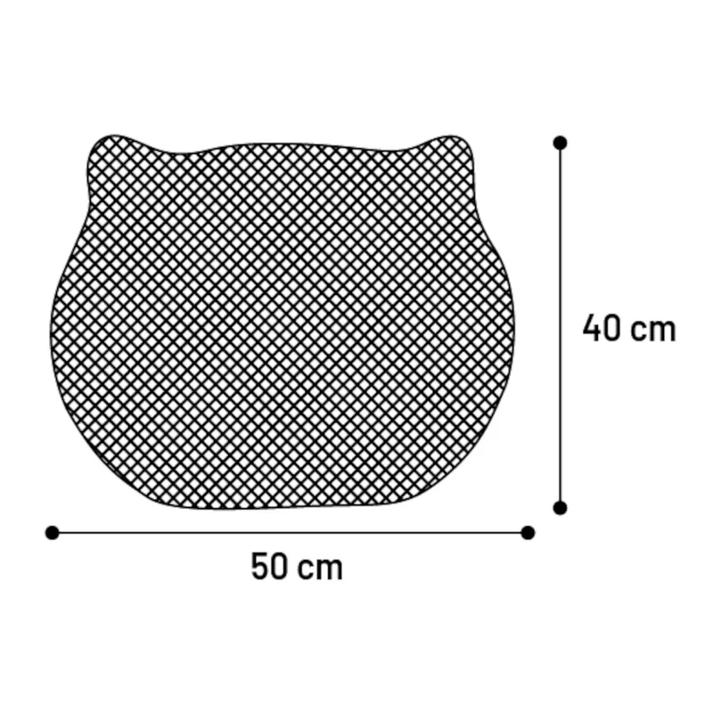 Matz katzenförmige Katzenklo-Matte – Die perfekte Lösung für ein sauberes Zuhause mit Ihrer Katze