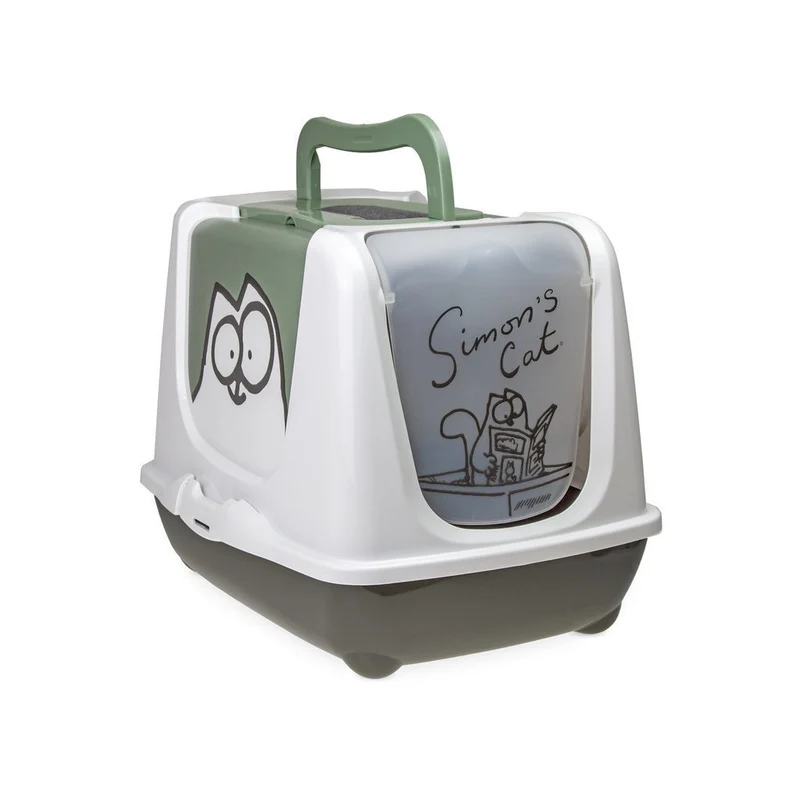 Simons Cat Katzentoilette mit Streuschaufel