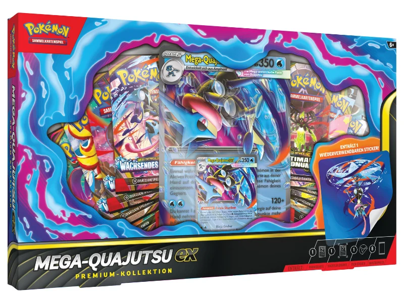 Pokémon Premium-Kollektion Mega-Quajutsu-ex
