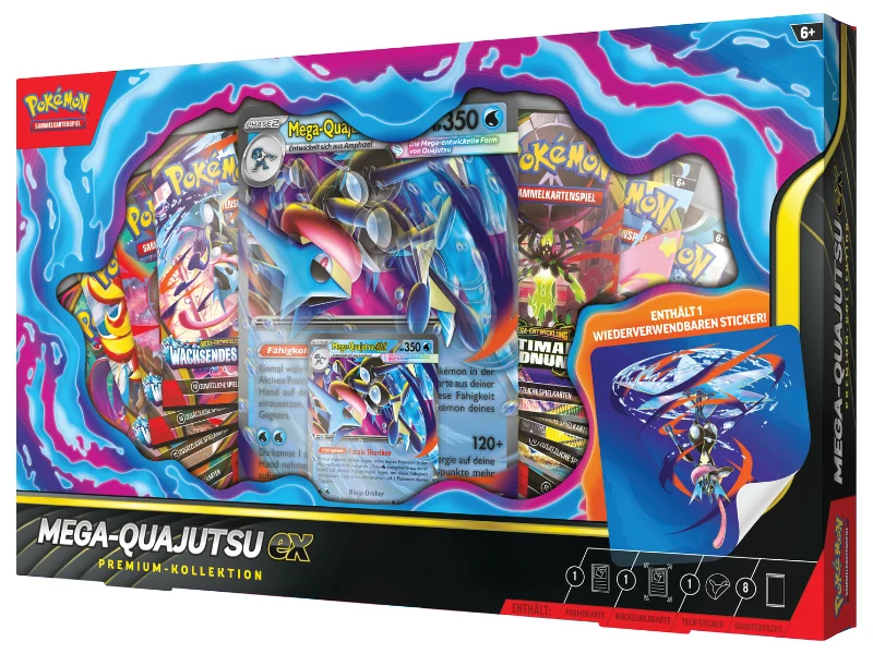 Pokémon Premium-Kollektion Mega-Quajutsu-ex